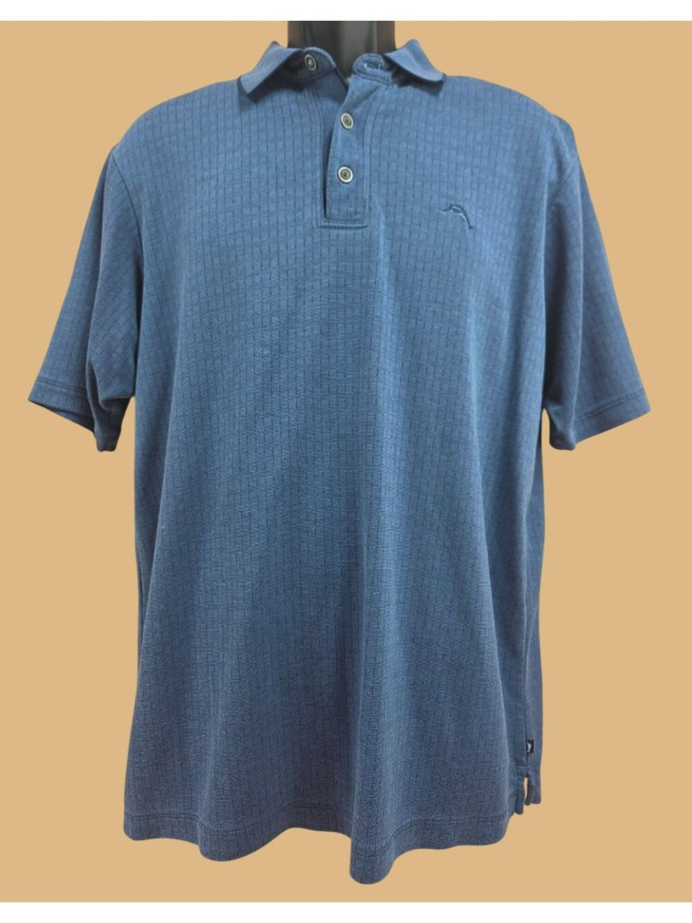 Tommy Bahama Mens Blue Polo Medium